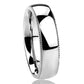 Stainless Steel Wedding Band Men Women, 6mm Milgrain Edges Domed Classy, Stainless steel Promise Ring Men Women, Stainless Steel Band Ring