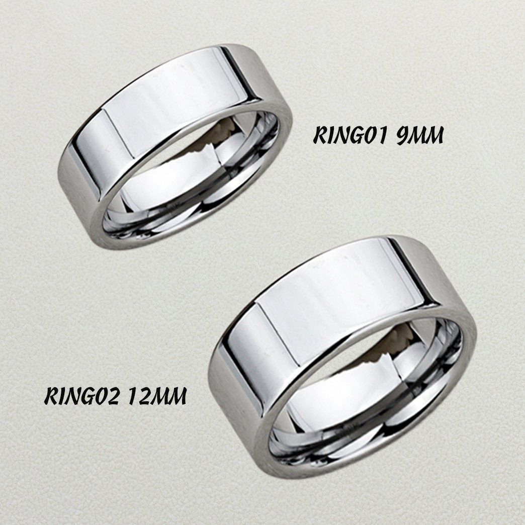 Tungsten Ring, Men's Tungsten Wedding Band, Men's Tungsten Ring, Tungsten Band, Anniversary Ring, Personalized Ring, 9mm/12mm Viking Runes
