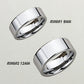 Tungsten Ring, Men's Tungsten Wedding Band, Men's Tungsten Ring, Tungsten Band, Anniversary Ring, Personalized Ring, 9mm/12mm Viking Runes