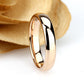 His And Hers Tungsten Wedding Band Set,Men & Women,7mm/4mm, Domed Rose Gold Tungsten Carbide Ring, Promise Ring For Couple