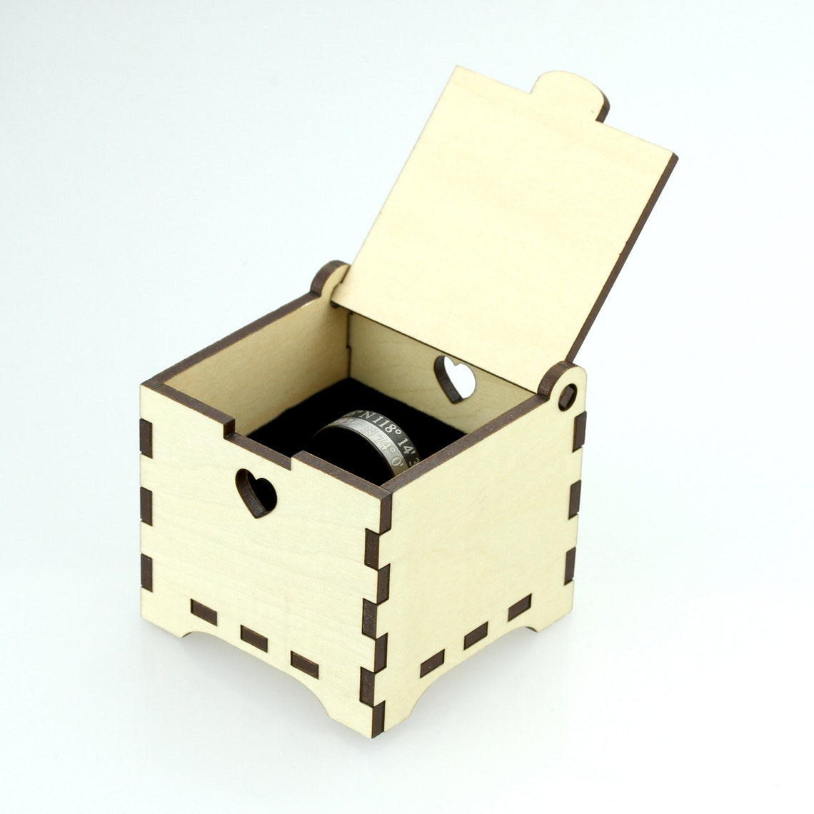 Personalized Wood Ring Box, Proposal Ring Box, Wooden Ring Box, Engagement Ring box, Wedding Ring Box, Anniversary Gift