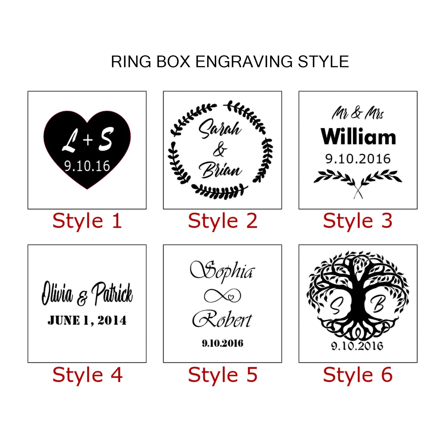 Personalized Wood Ring Box, Proposal Ring Box, Wooden Ring Box, Engagement Ring box, Wedding Ring Box, Anniversary Gift