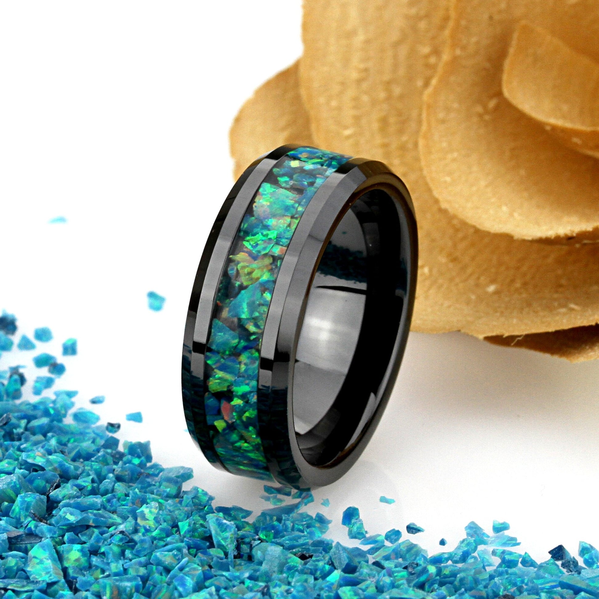 Fire Opal Ring For Men
